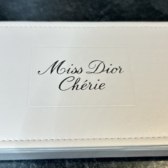 NEW Miss Dior Cherie Makeup Case Face Eyes & Lips, EDP .04‎ oz Spray VERY HTF - Picture 6 of 12